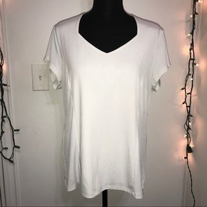 Bundle! Carmen marc valvo/ simple white top!